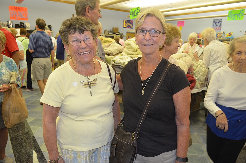 Betty Cole and Linda Harden