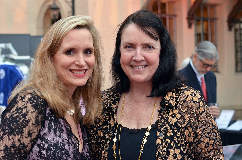 Kathy Jordan and Louise Bruderle