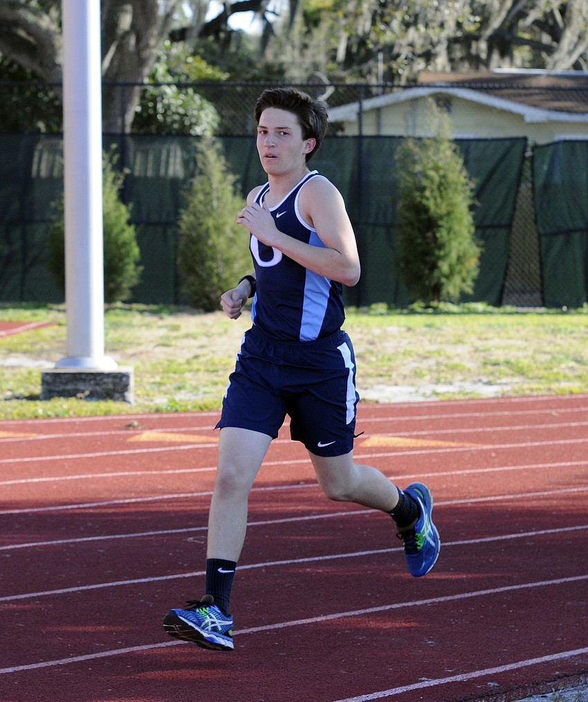 ODA's Cole Chalhub ran the consolation 1,600-meter run in 6 minutes, 32.94 seconds.