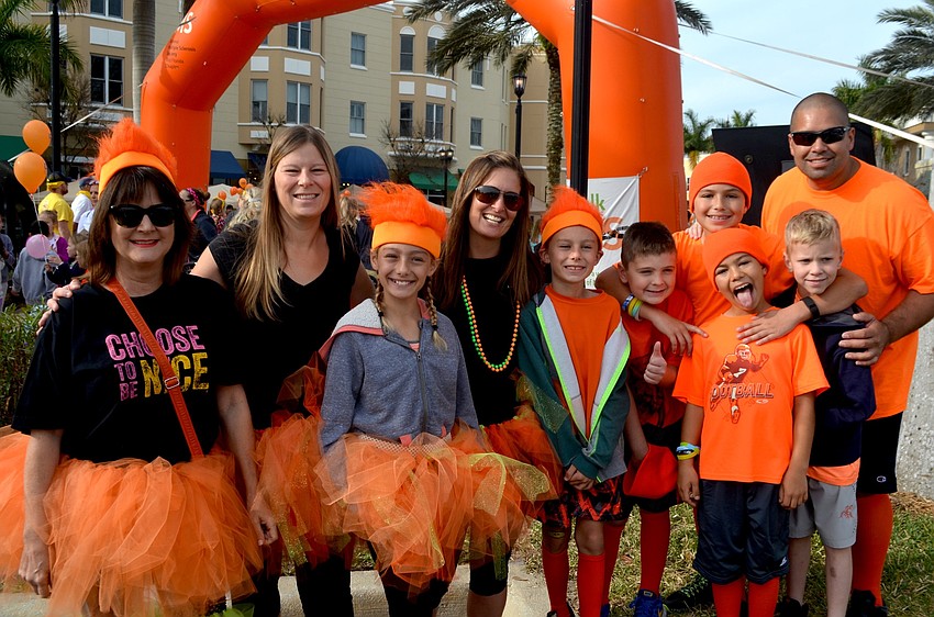 The Team of Hope walks for family friend Emily Pinho.