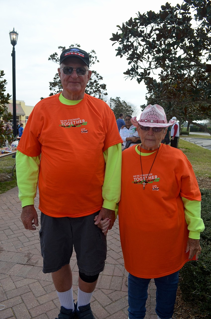 Larry and Elsie Green are part-time East County residents who have participated in the event for three years.