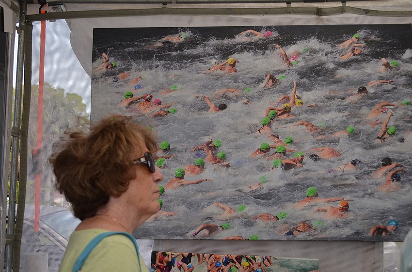 Longboat Key resident Karen Kennedy explores the work titled 