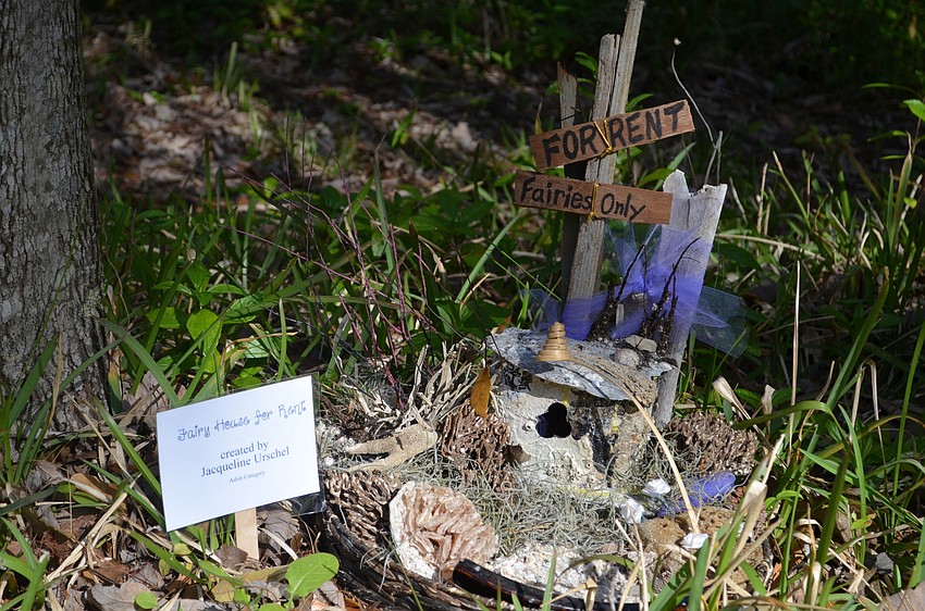 A fairy house for rent is the entry from Jacqueline Urschel.