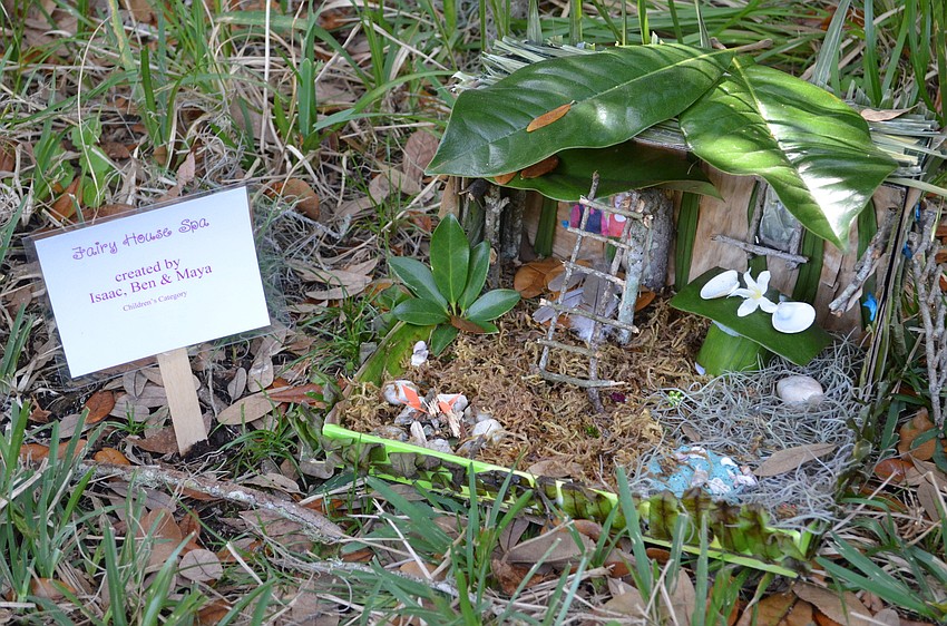 A fairy house and spa because fairies need pampering too.