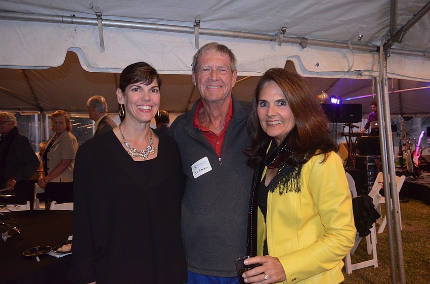 Michelle Hoover with Bill and Mary Lou Johnson