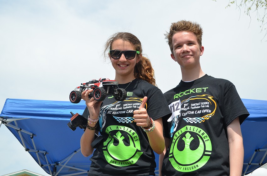 First place for design went to team Rebel Alliance with Josie Filibanics and Rocket Burns.