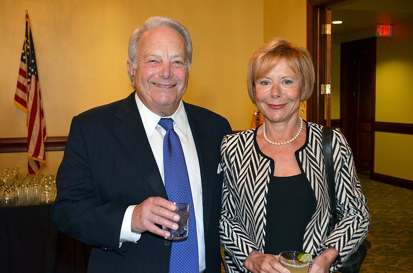 Irwin Davis and Annick Burnett