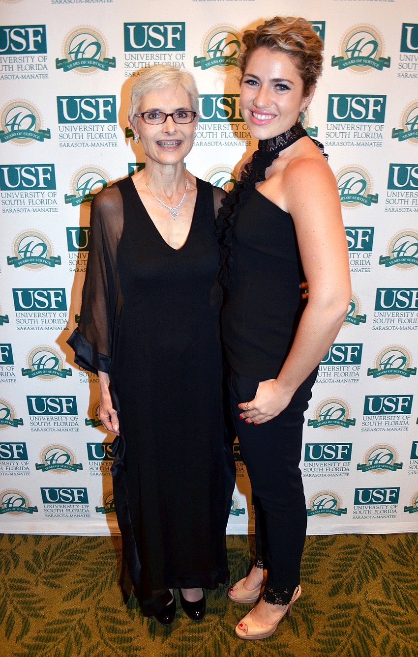 Dr. Sandra Stone and featured speaker Jaimie Mayer