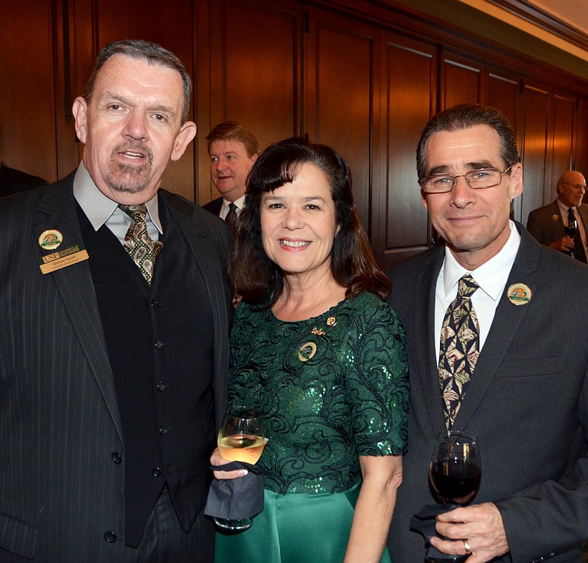 Michael Ayres, Christi Womack Villalobos and Greg Villalobos