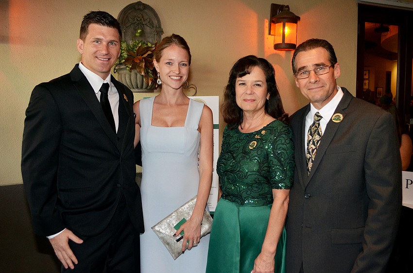 Co-Chair Pete and Kristin Petersen with Christi Womack Villalobos and Greg Villalobos