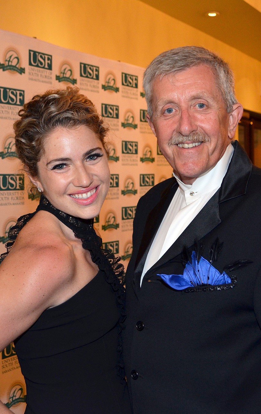 Featured speaker Jaimie Mayer and Phil King