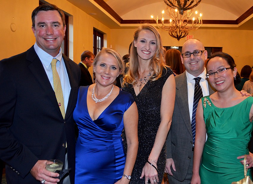 Tom and Tamara Guilford, Heather Williams and Matthew and Michele Rzepa