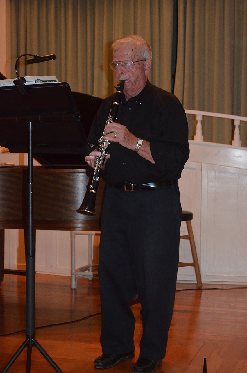 Clarinetist Bob Geraci