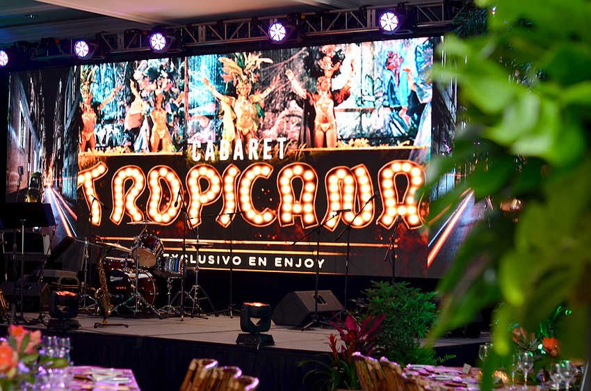 Asolo Rep's 2016 Gala was themed Cabaret at the Tropicana