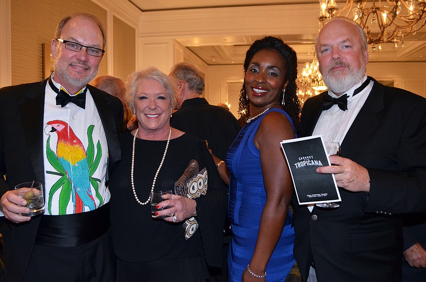 Tom and Sherry Koski with Tomeika and Bob Koski