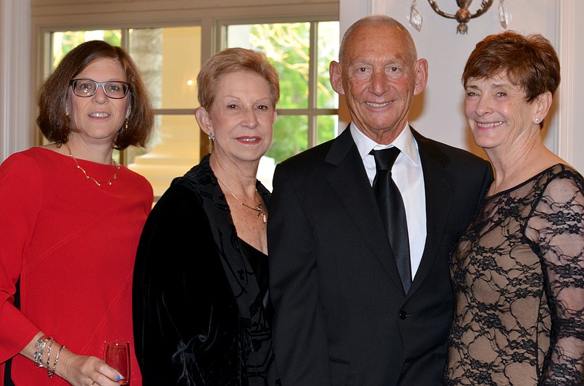 Nancy Gross and Carol Camiener with Keith and Linda Monda