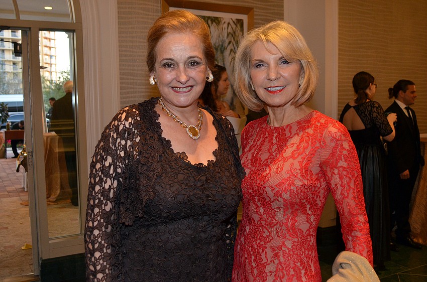 Flora Major and Claire Talley