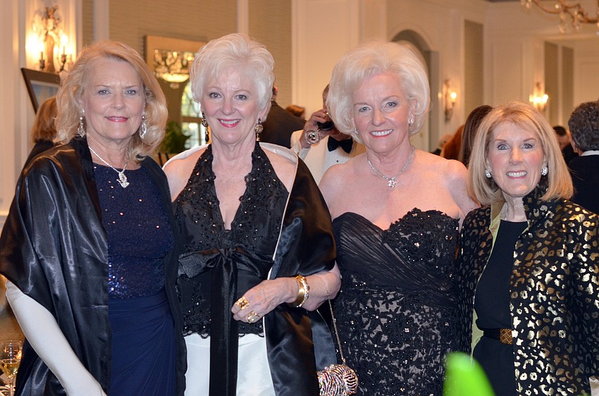 Glo Reber, Cheryl MacLauchlan, Stephanie Shaw and Lois Lucek