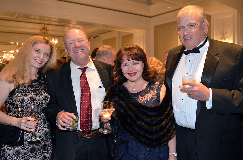 Tyler and Thomas Williams with Elena and Thomas Williams