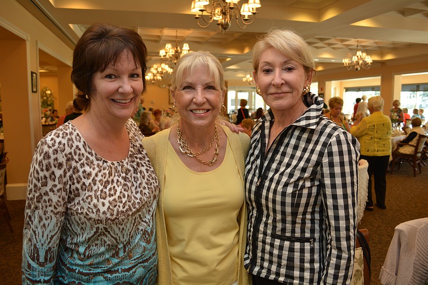 Donna Parsh, Kristina Senechal and Laura Dandie dress the part.
