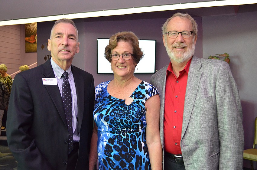 Michael Eastman with Karen and Barry McClure