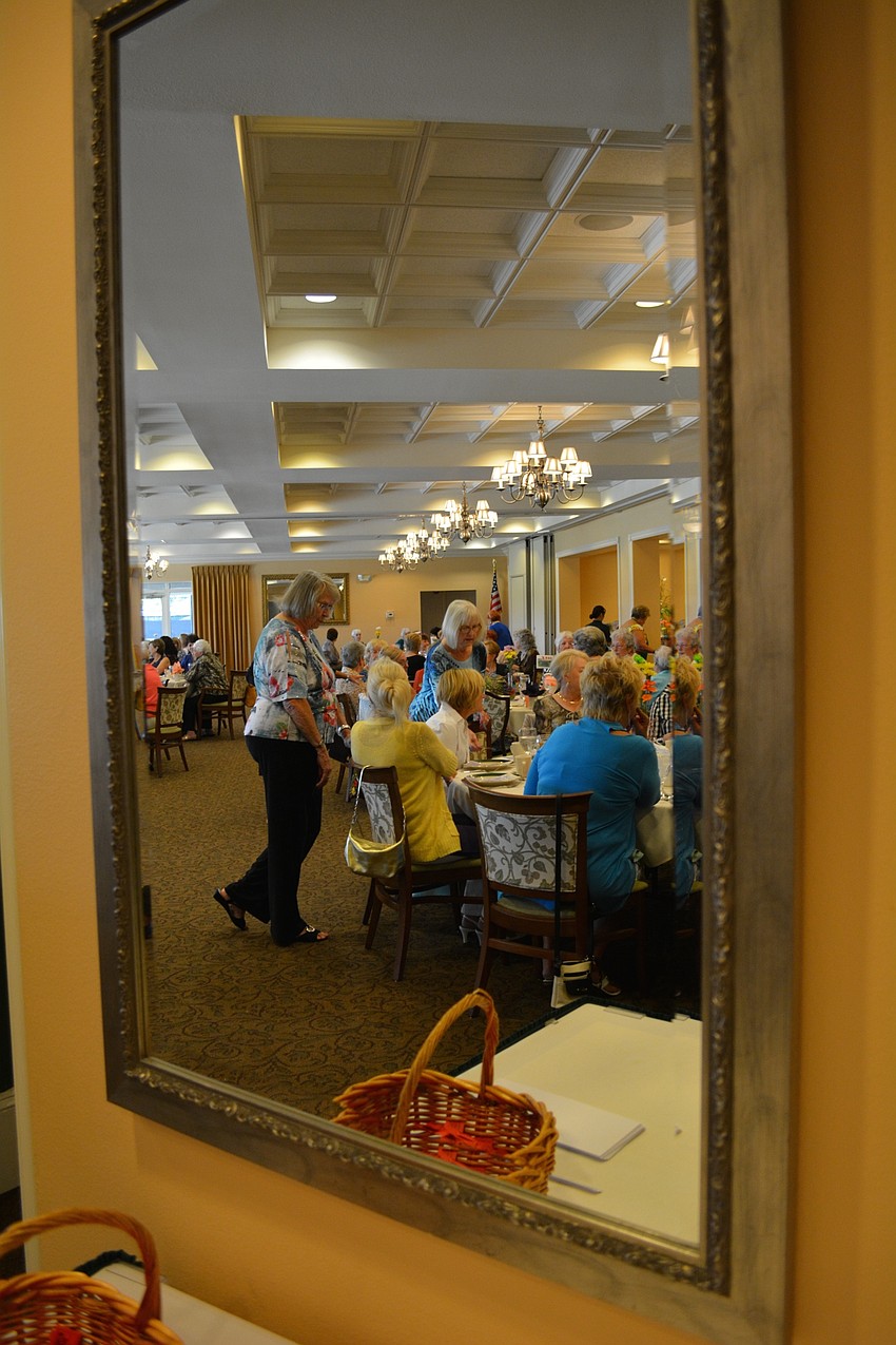 More than 150 women registered to attend the accessory fashion show.