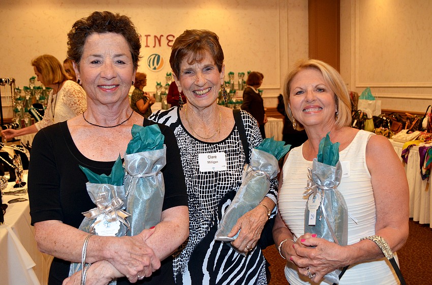 Susan Brown, Clare Milligan and Carol Dornbush