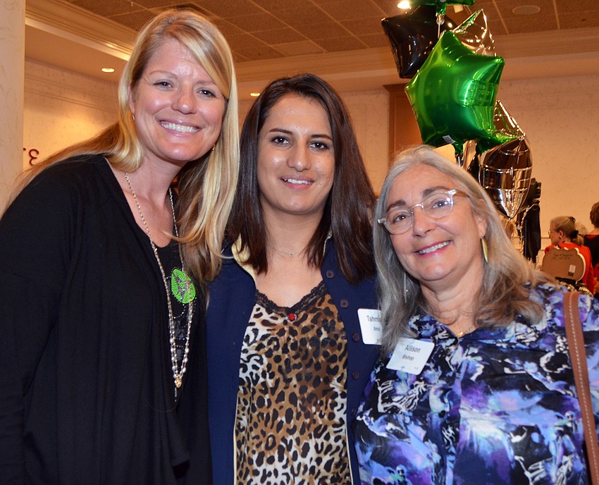 Laura Zuchelli, Tahmina Amiri and Alison Bishop