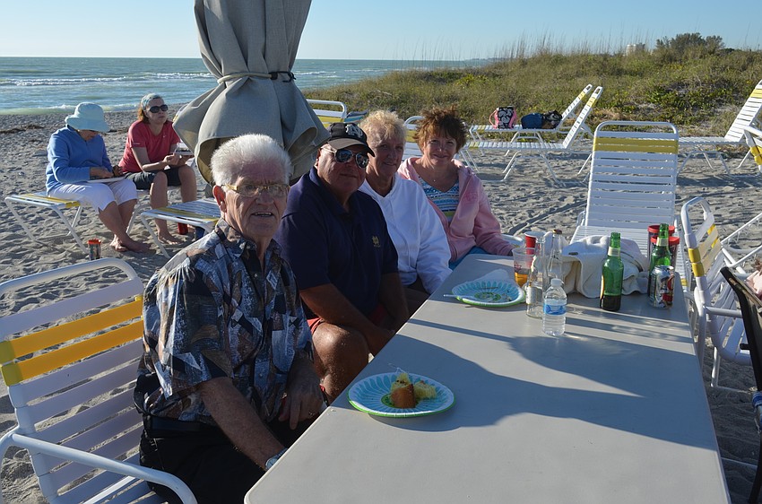 Don McKay, Ray Dawson, Linda McKay and Sally Dawson