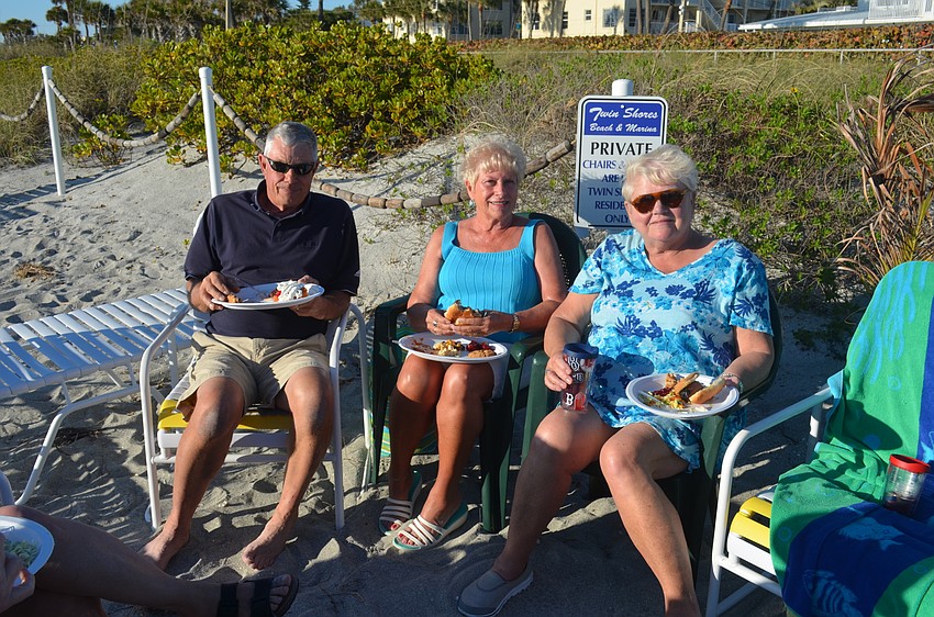 Gary Bruce, Diane Lapinski and Pat Carpenter