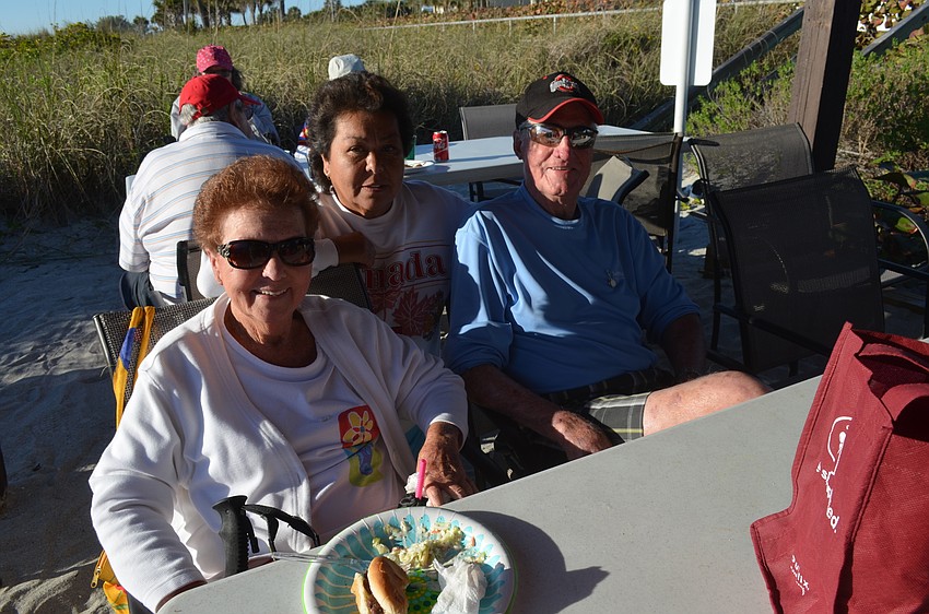 Mona and Pat Rios with Max Morrison