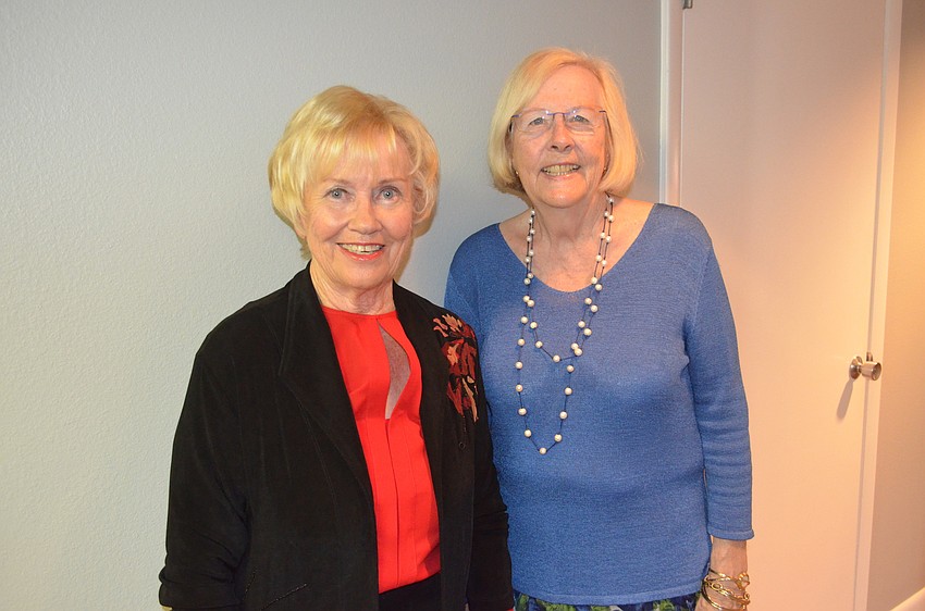 Event chairwomen Sue Reese and Cindy Kuehnel