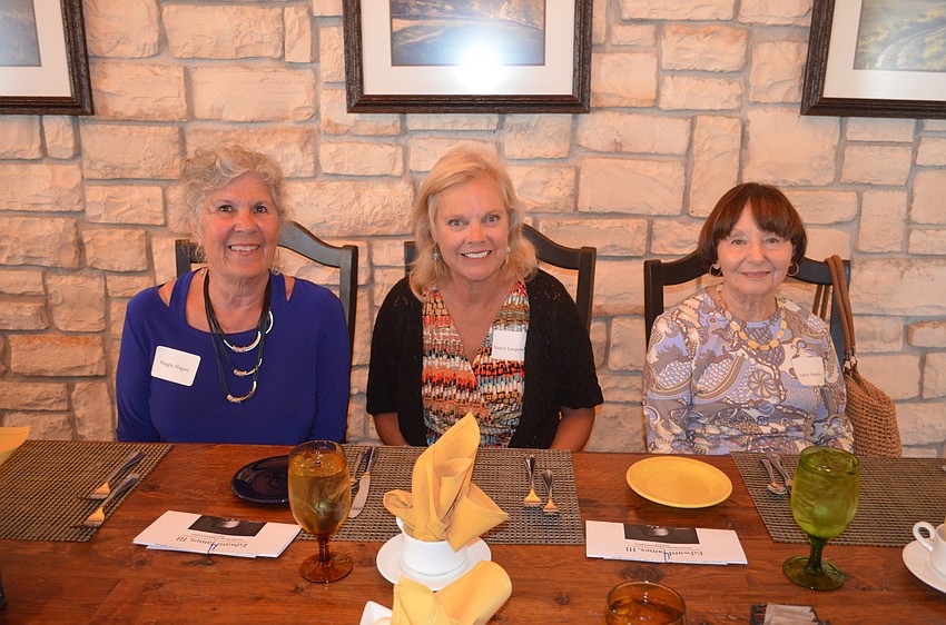 Maggie Hagan, Nancy Cooperrider and Audrey Heimler