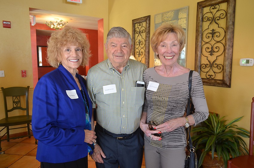 Lois Barson, Joseph Levine and Mary Zuckerbraun