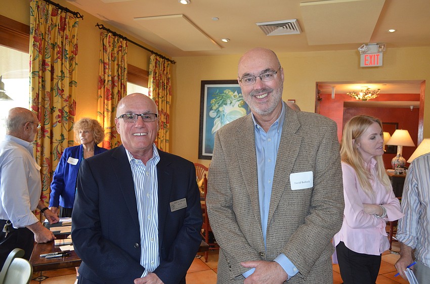 Mayor Jack Duncan and Town Manager David Bullock