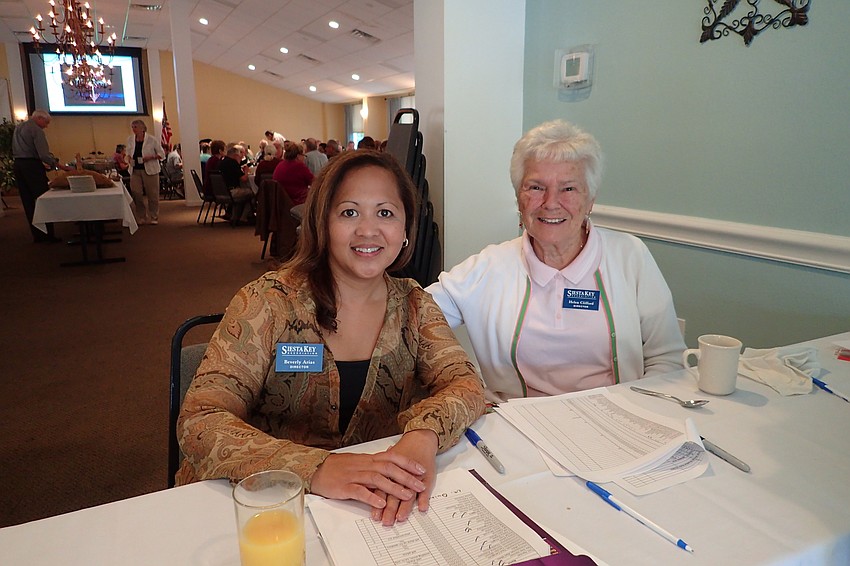 Beverly Arias and Helen Clifford