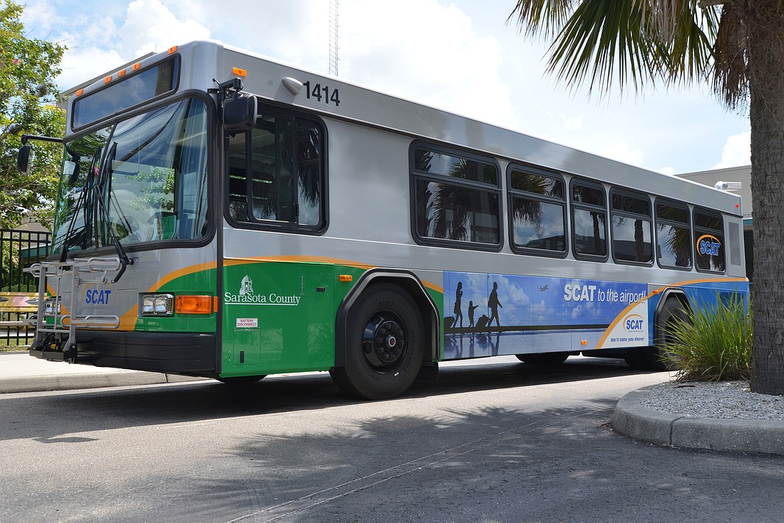 Sarasota County Area Transit drivers will compete against drivers from Manatee County. File photo.