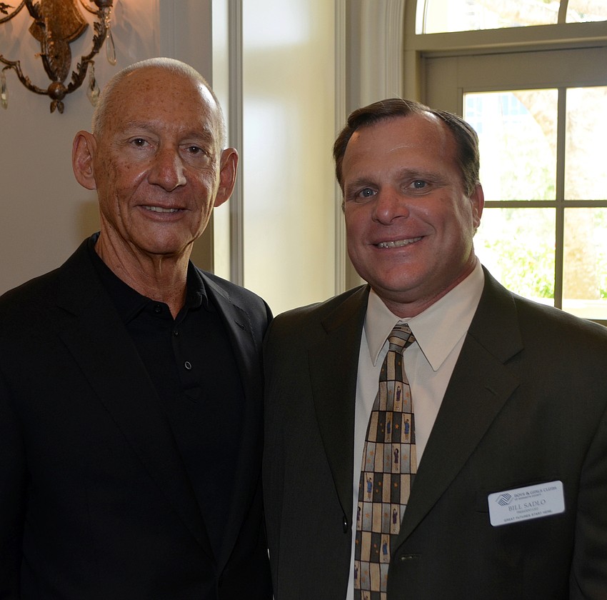 Honoree Keith Monda with Bill Sadlo