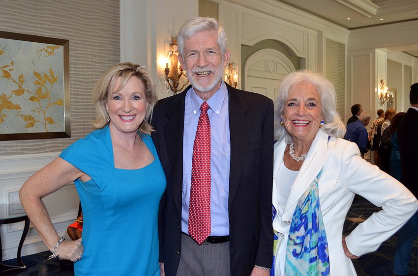 Teri Hansen with Dennis and Graci McGillicuddy