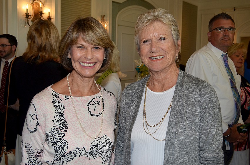 Elizabeth Barrett and Sue Phillips