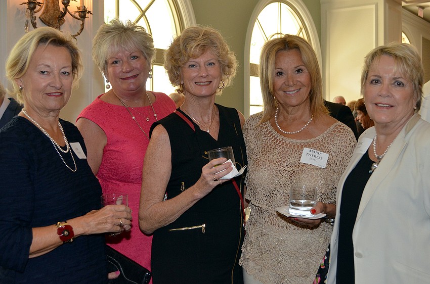 Lise Bisson, Ruth Haldet, Jane Hamlin, Marie Therese Essel and Dee Blake