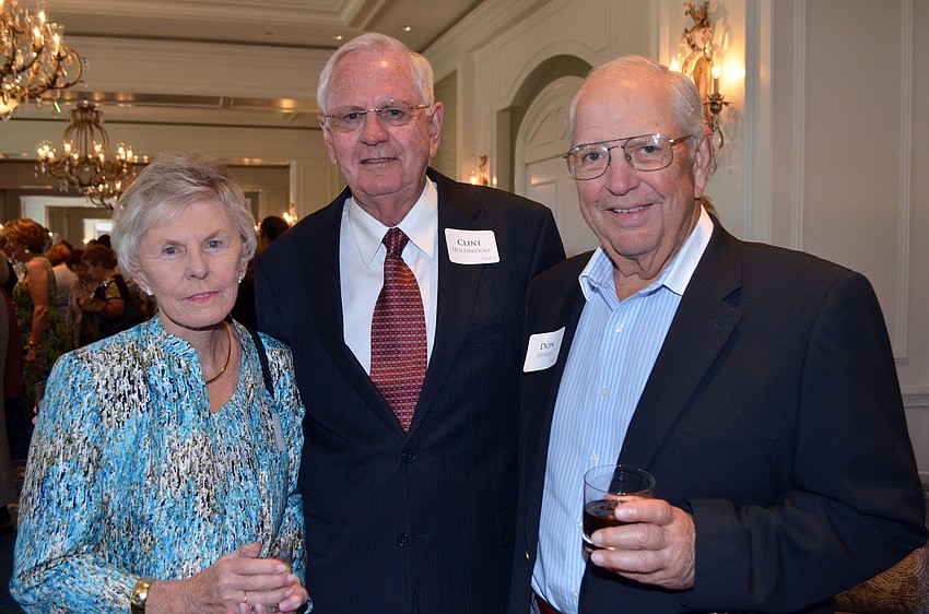 Lois Heasley, Clint Holdbrooks and Don Heasley