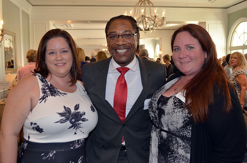 Tonya Nelson, Sadah Ali and Katharine Douse