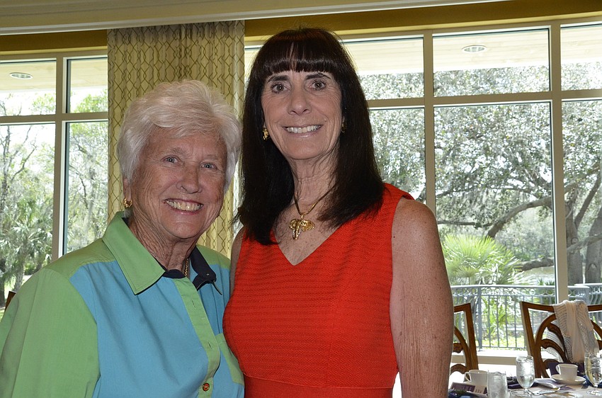 Maggie Bechtold and Donna Forsyth both of the Moorings