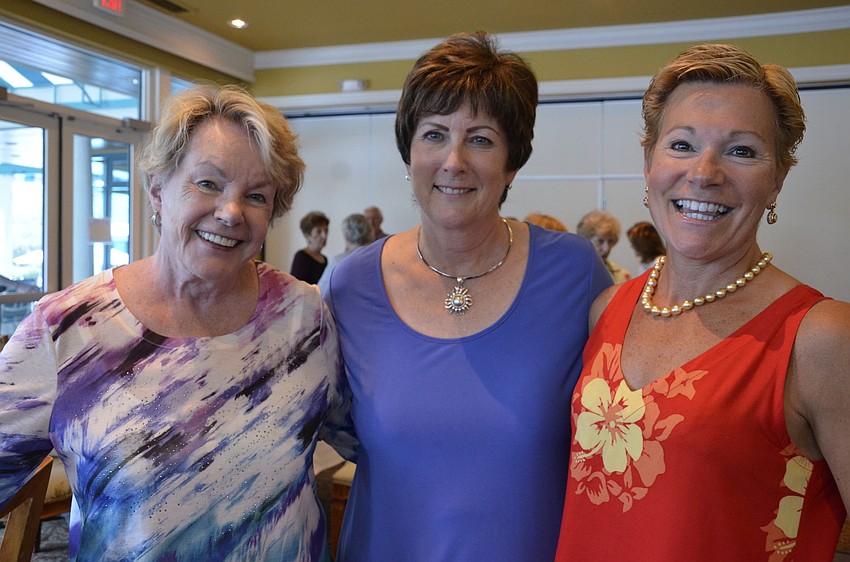 Lorrette Cavanagh and Pattie Stupakevich of The Meadows and Keely Yellon of Lakewood Ranch