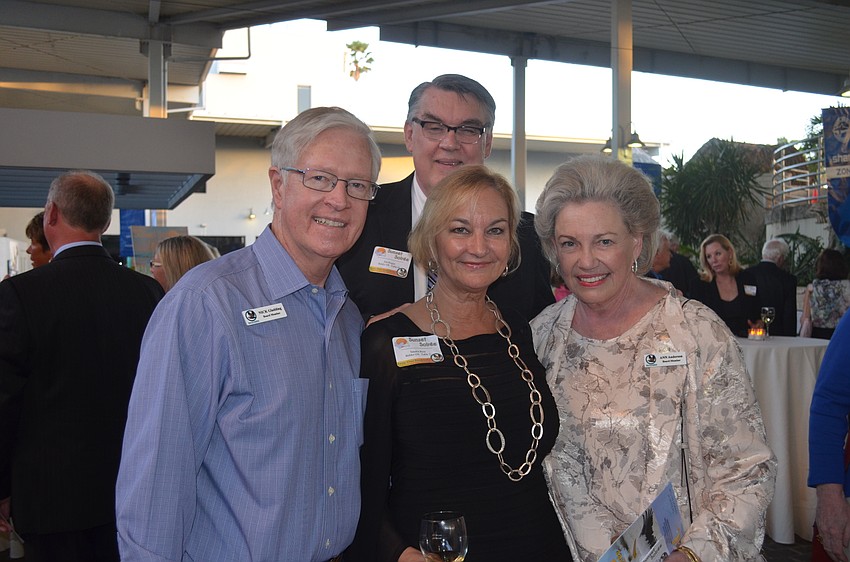 Board members Nick Gladding, Jim Rogue, Sandra Rios and Ann Anderson