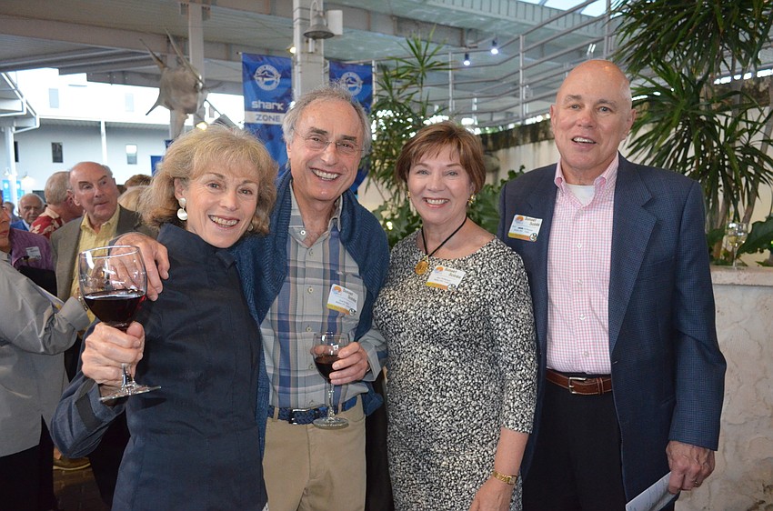 Marilyn and Ivan Kushen with Alice and Pat Wilkinson