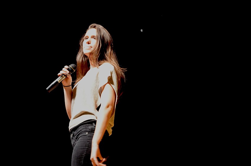 Briana Jacobsen lip syncs to 