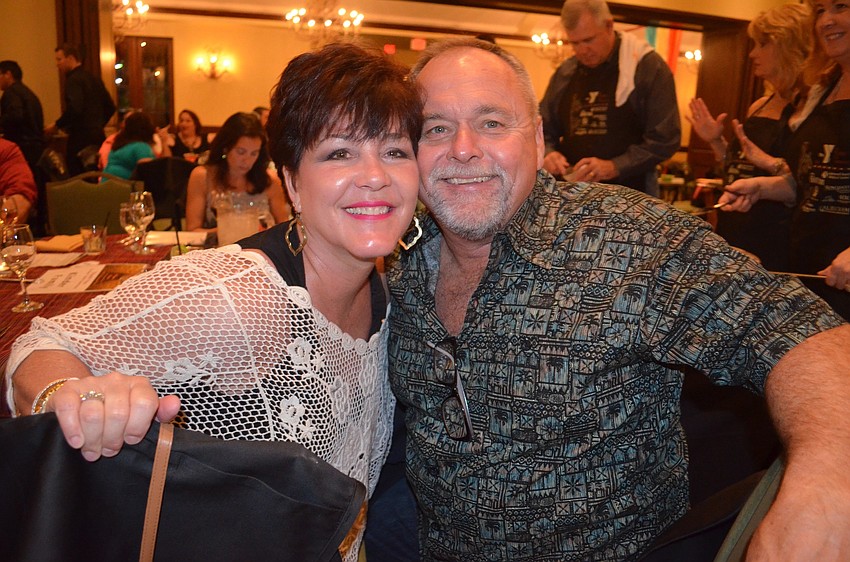 Maria and Kevin Smith enjoy a couple's date night.