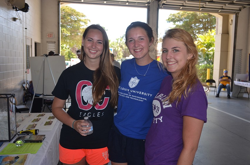 Lisa Baer, Meredith Walker and Kayla White